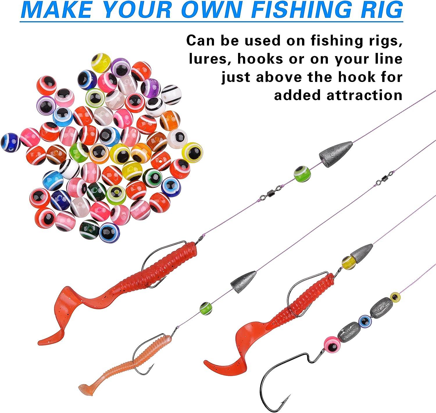 Multicolor Fishing Beads Assortment Kit Hard Floating Bead