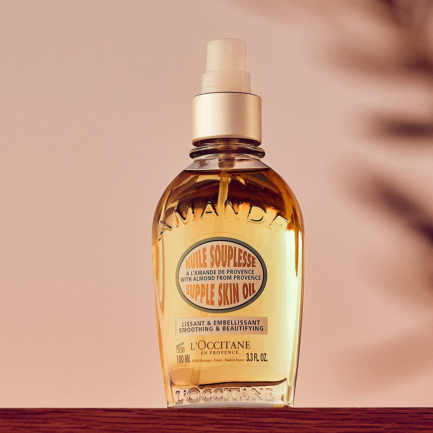 L'Occitane Almond Supple Skin Oil 100ml, 3.3 fl. oz.