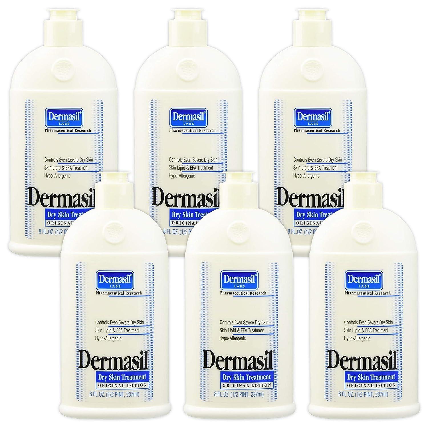 Dermasil Original Lotion 8 fl oz (6 bottles)