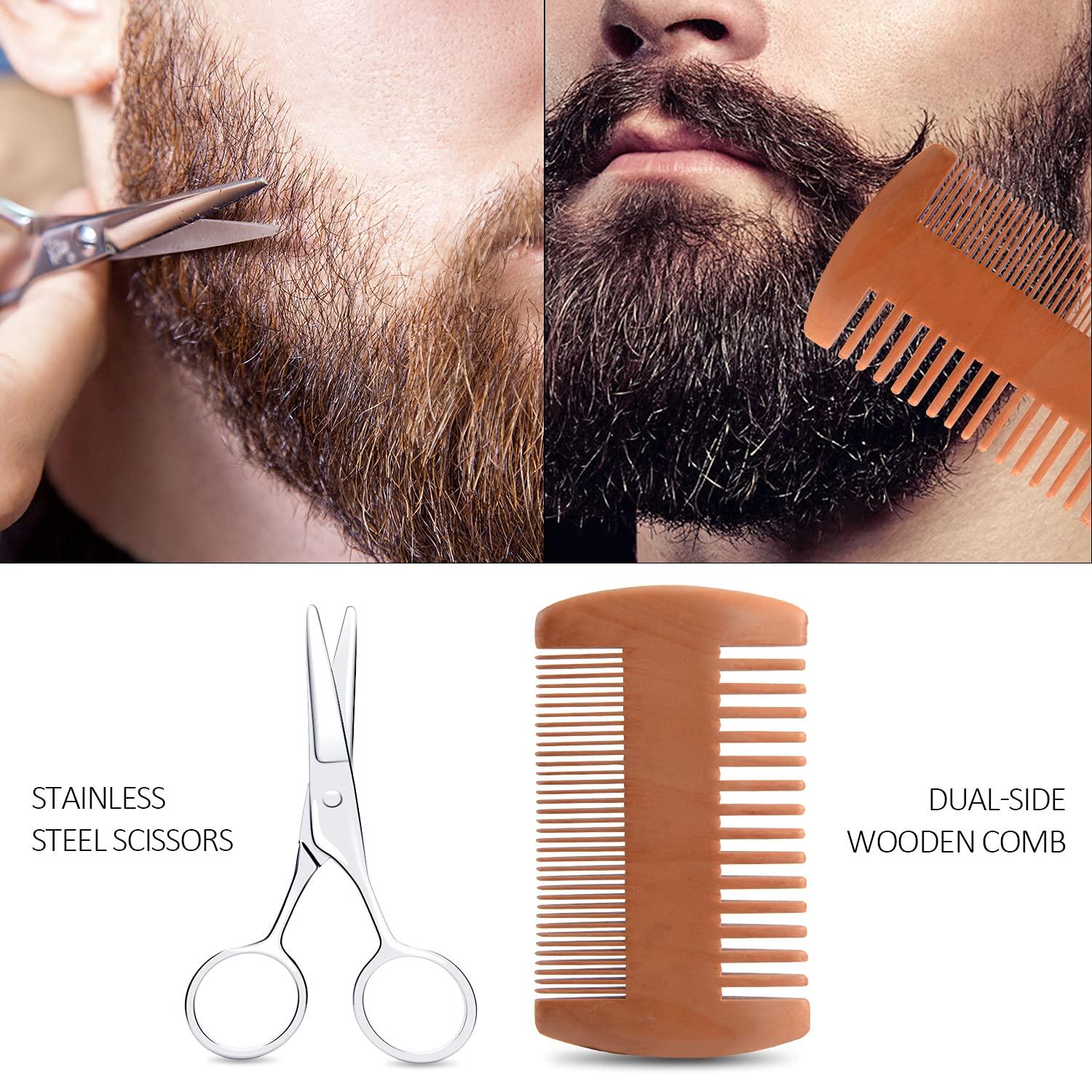 Valentines Gifts For Him - Beard Kit For Men's Gifts Unique Gifts For Men  Anniversary & Birthday Gifts For Men Valentines Day Gifts For Him Boyfriend  Husband Dad Son Fiance Mens Valentines