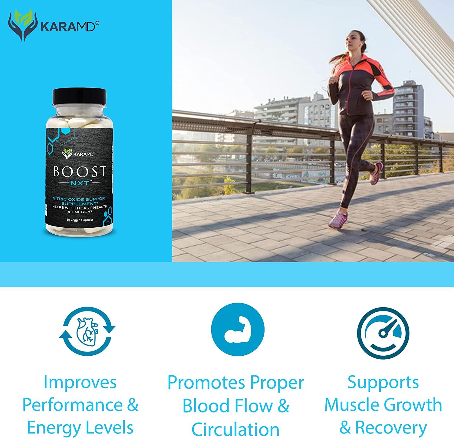KaraMD Boost NXT Doctor Formulated Nitric Oxide Booster Supplement