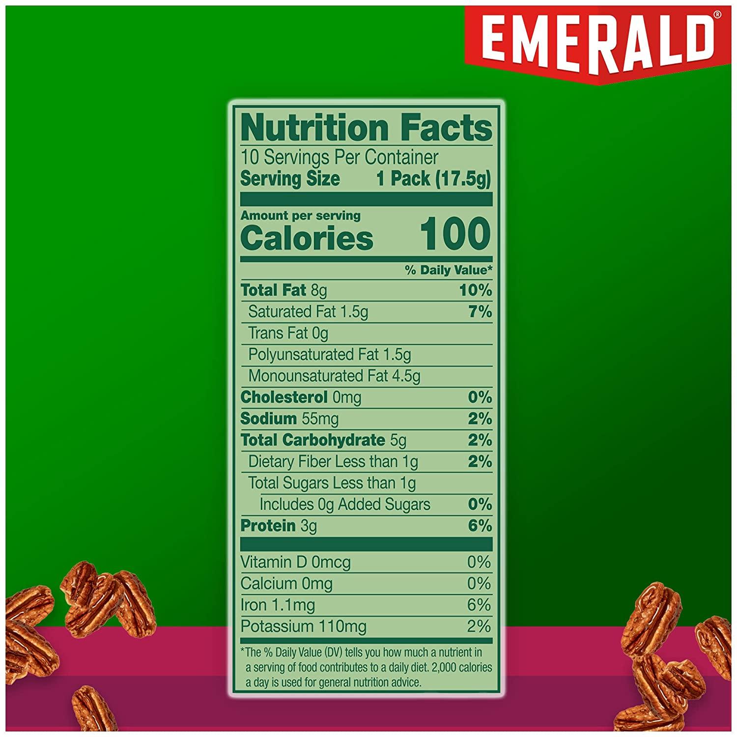 Emerald Nuts Glazed Pecans, 5 Oz