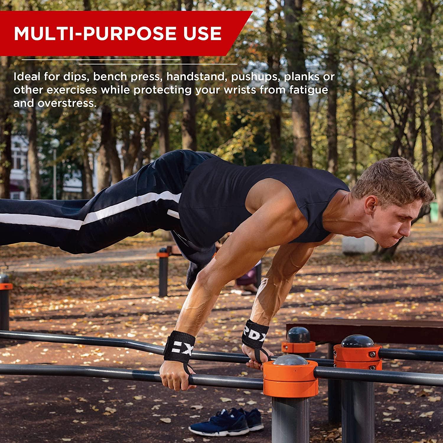 RDX Weight Lifting Wrist Wraps Support, IPL USPA Approved, Elasticated Pro 18 Cotton Straps