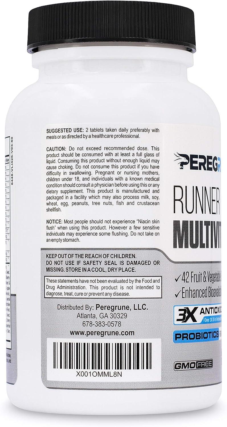 Runner Vitamin Engineered Multivitamin with Antioxidants for Health