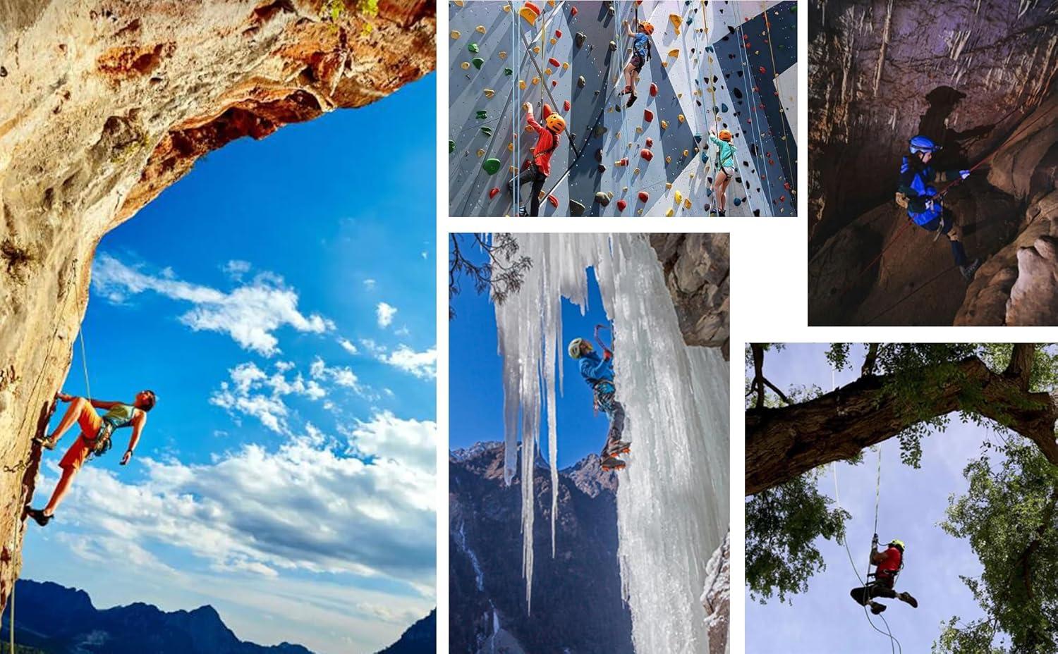 Northpada 10mm Static Safety Climbing Rope - 20m Blue Rock Climbing ...