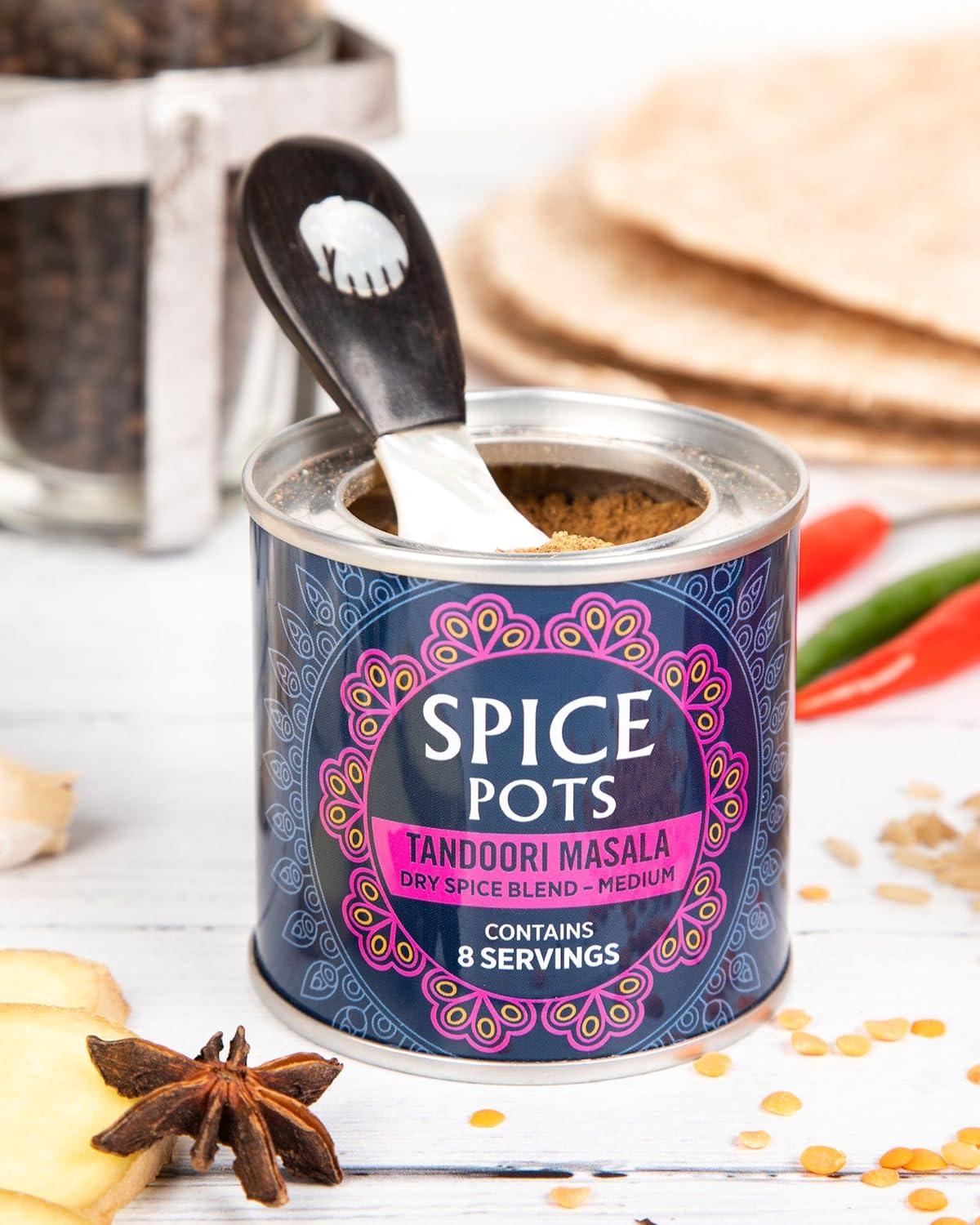 Spice Pots Tandoori Masala Powder 100 Natural Ingredients Gluten
