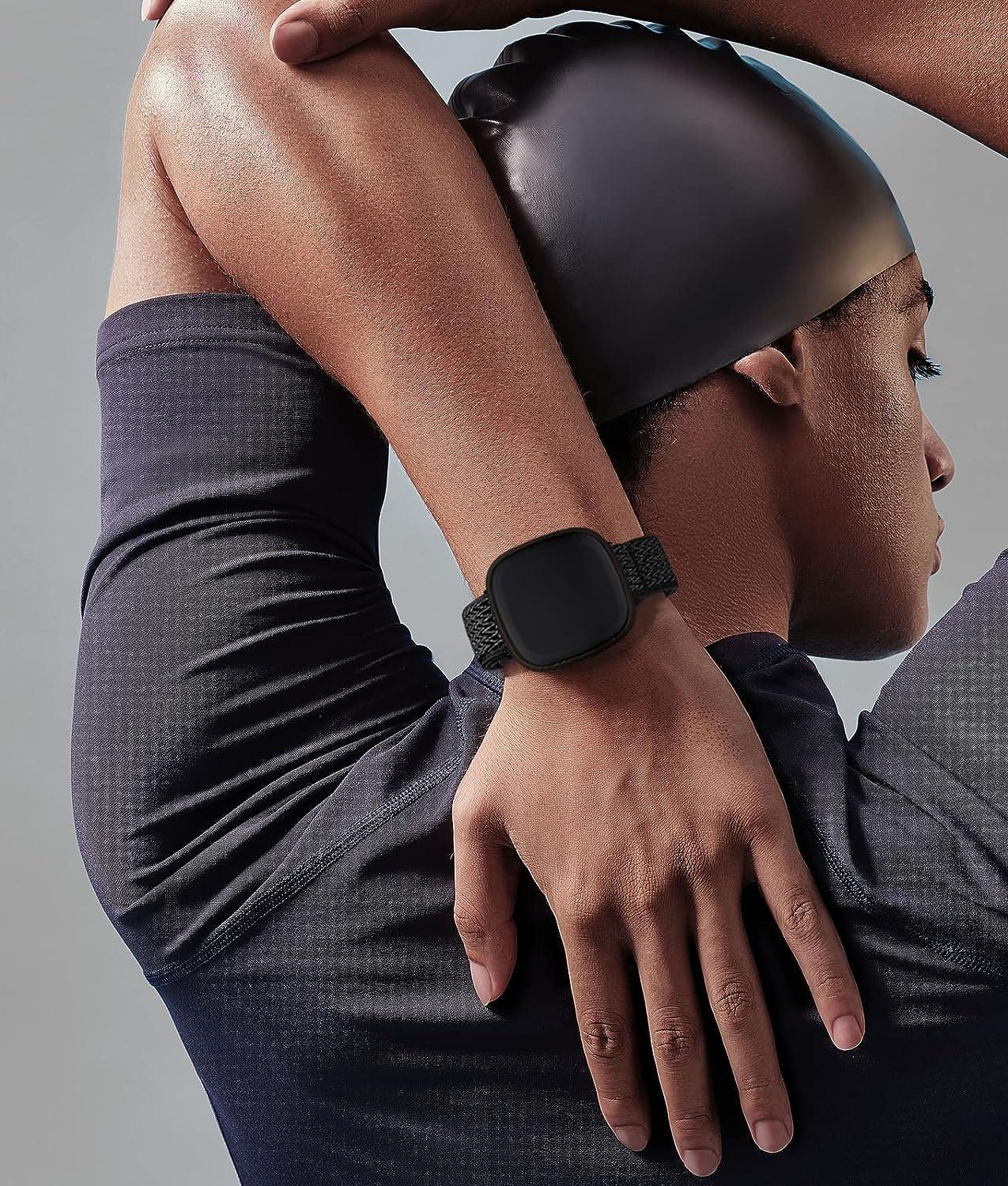 Nylon Loop Strap for Fitbit Versa 2 versa Smartwatch replacment