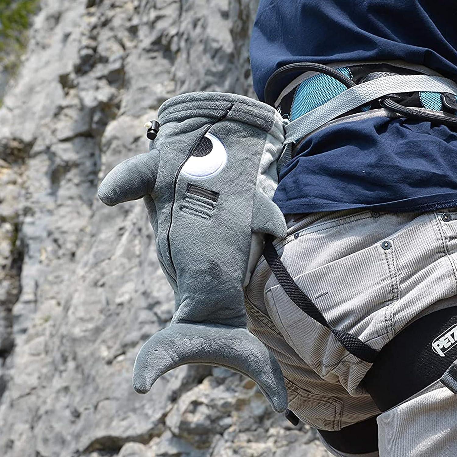 Shark Chalk Bag - Animal Edition for Rock Climbing | Perfect Gift