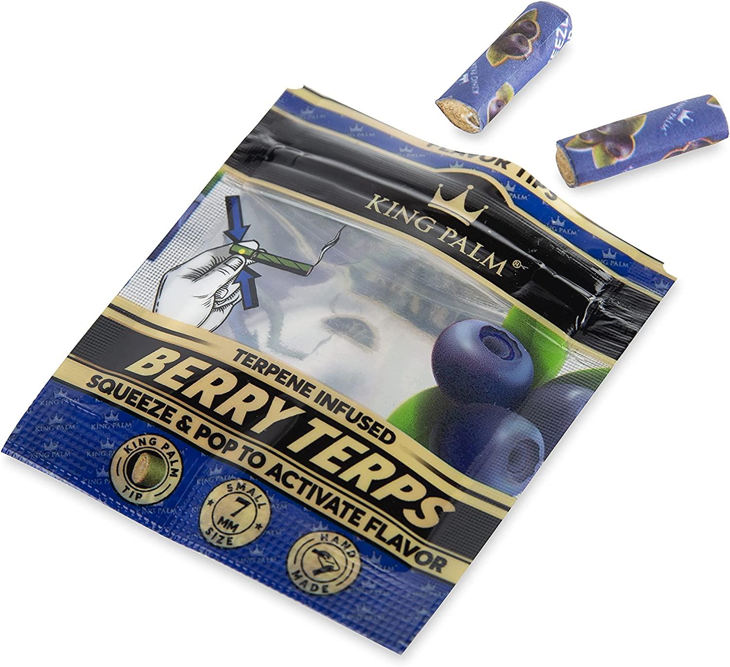 King Palm Flavors Filter Tips Mixed Bundle 3pk Flavored Pre Rolled