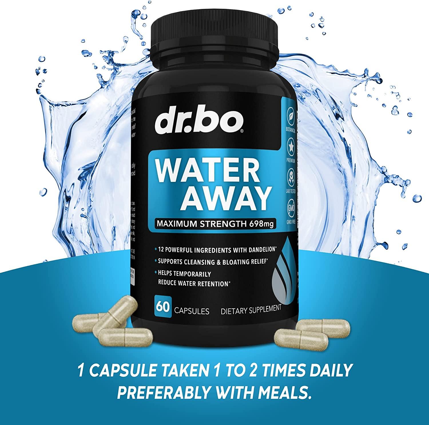 Water Pills Diuretics for Water Retention Natural Water Away Pills