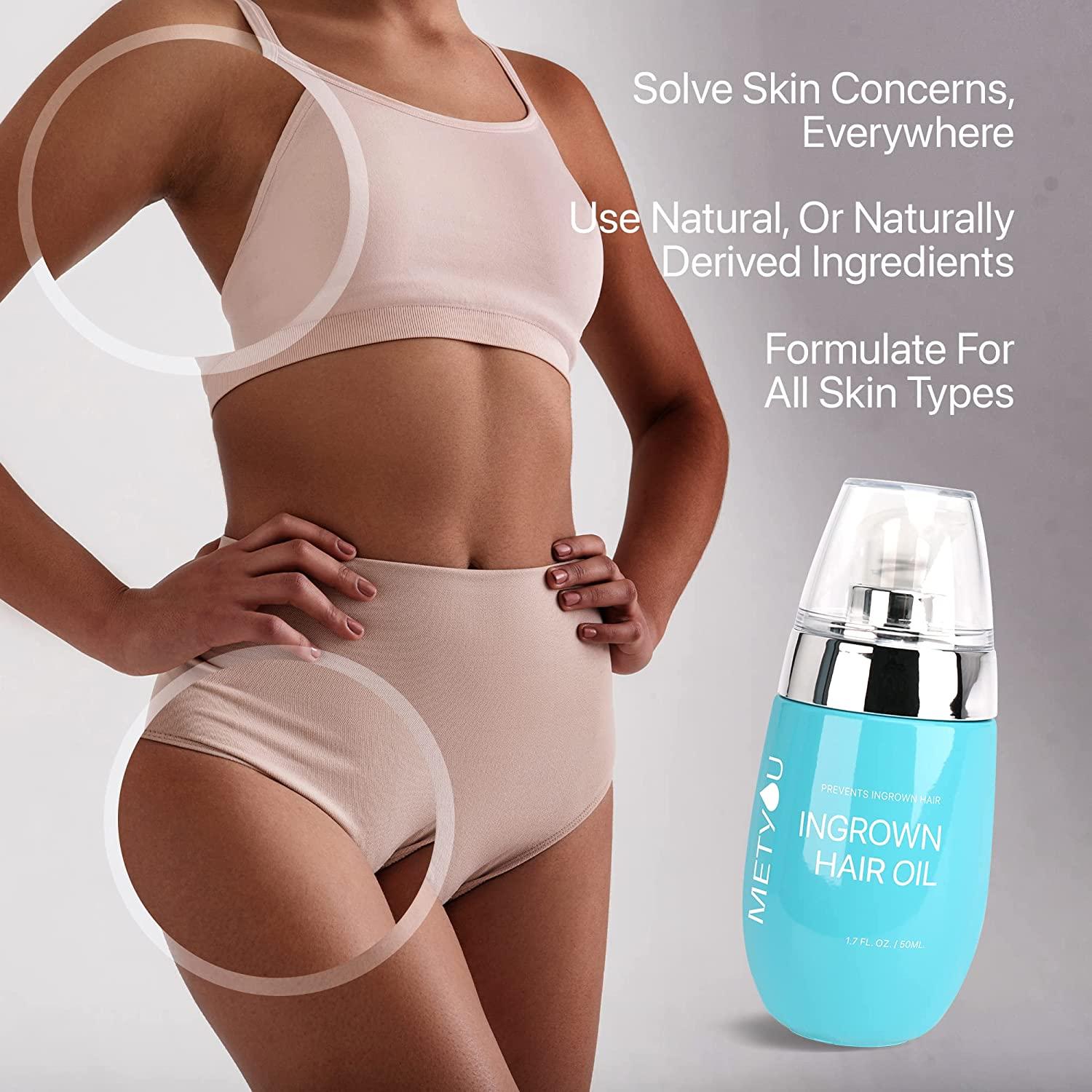 Ingrown Hair Treatment, 50ml Natural Concentrated Oil, Razor Burns Bump