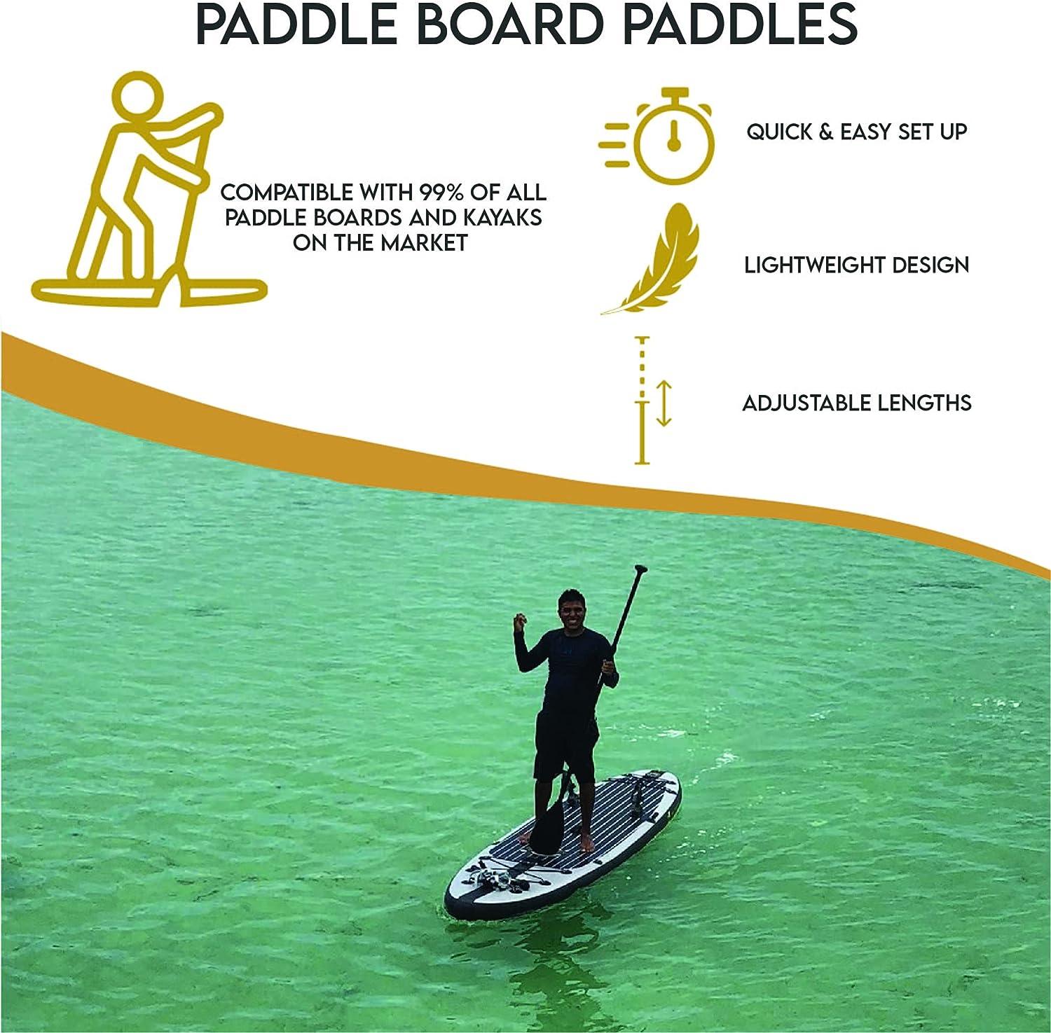 South Bay Board Co. SUP Paddleboard Paddles 4 Piece 2 Piece