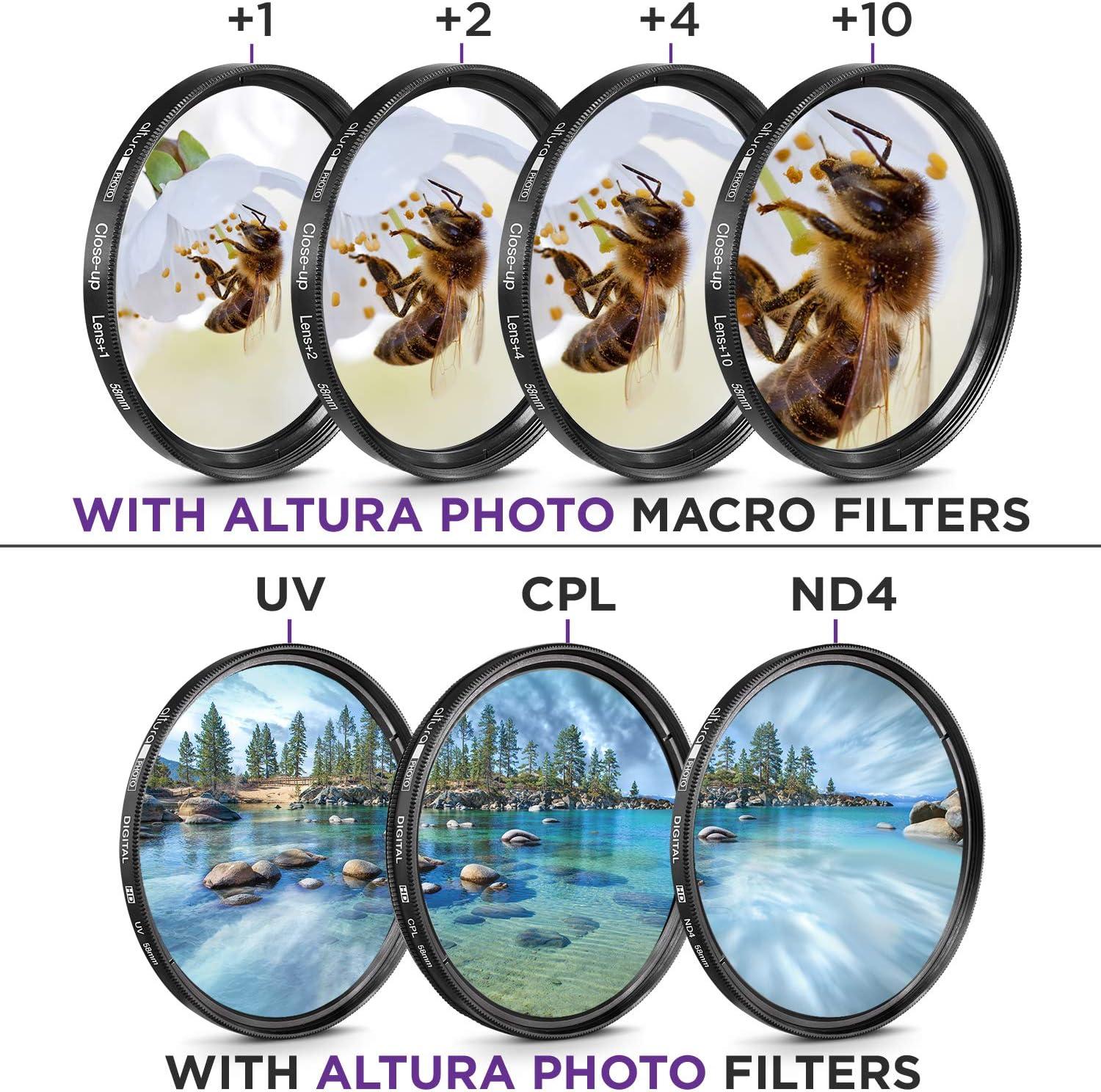 Objectif fisheye haute définition Elite Series et kit filtre 3 pièces