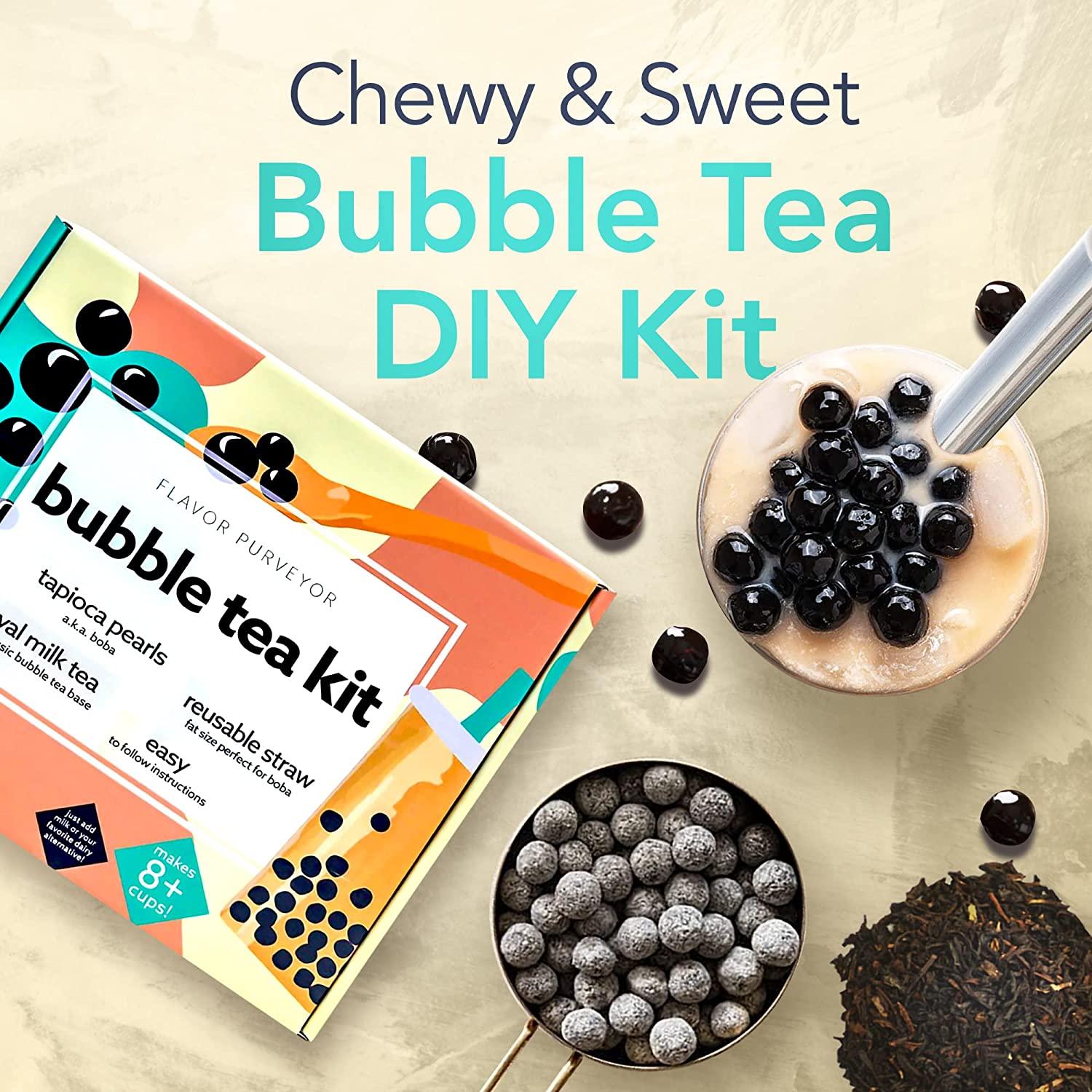  Bubble Tea Kit Gift Set, 6 Piece Set : Grocery & Gourmet Food