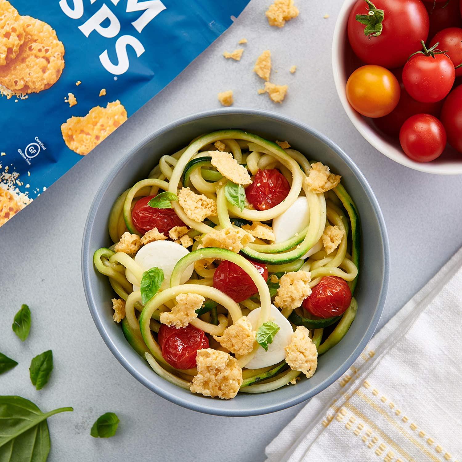 ParmCrisps Party Size Original Cheese Parm Crisps, Made Simply with 100