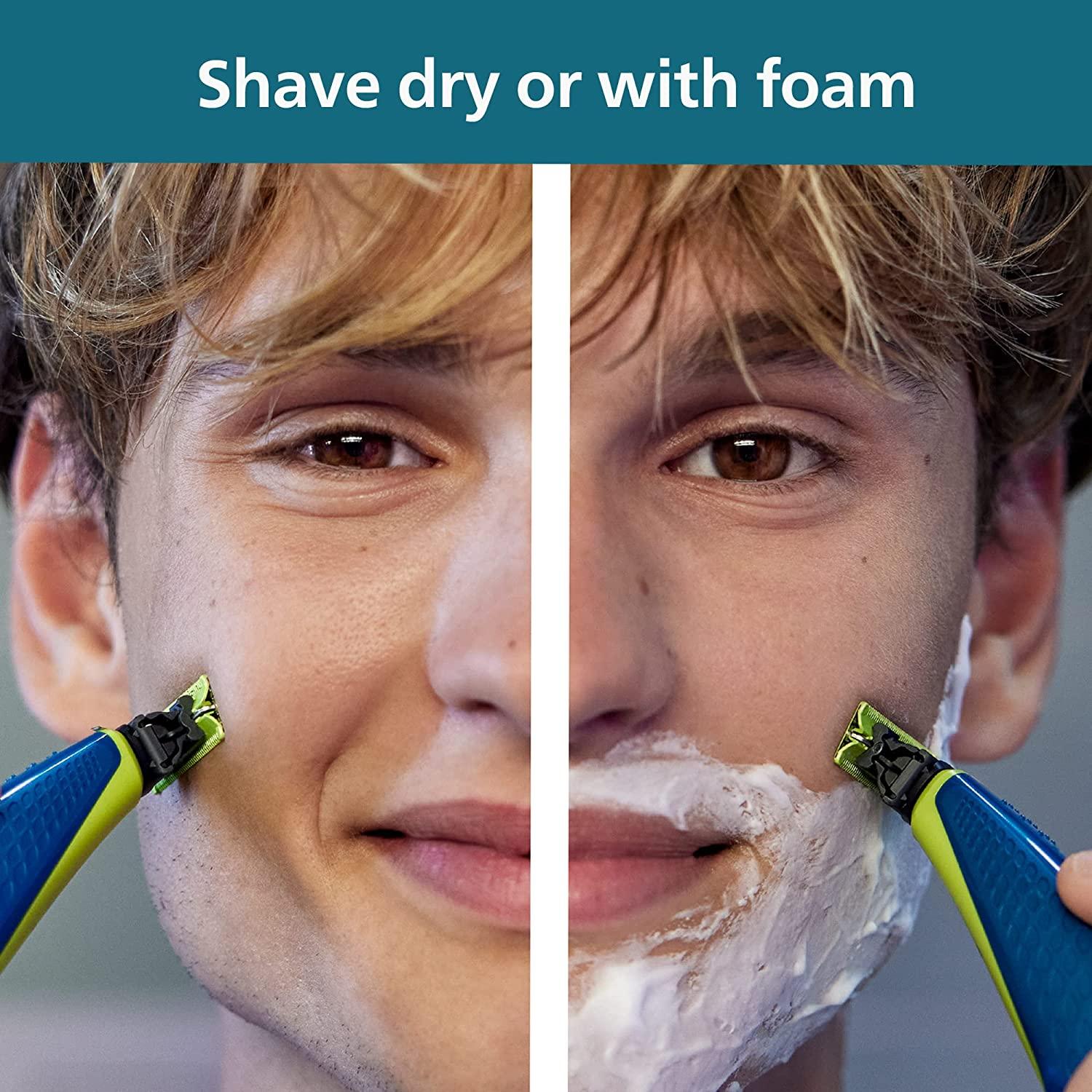 Philips Norelco OneBlade QP251549 Teen Hybrid Electric Shaver for