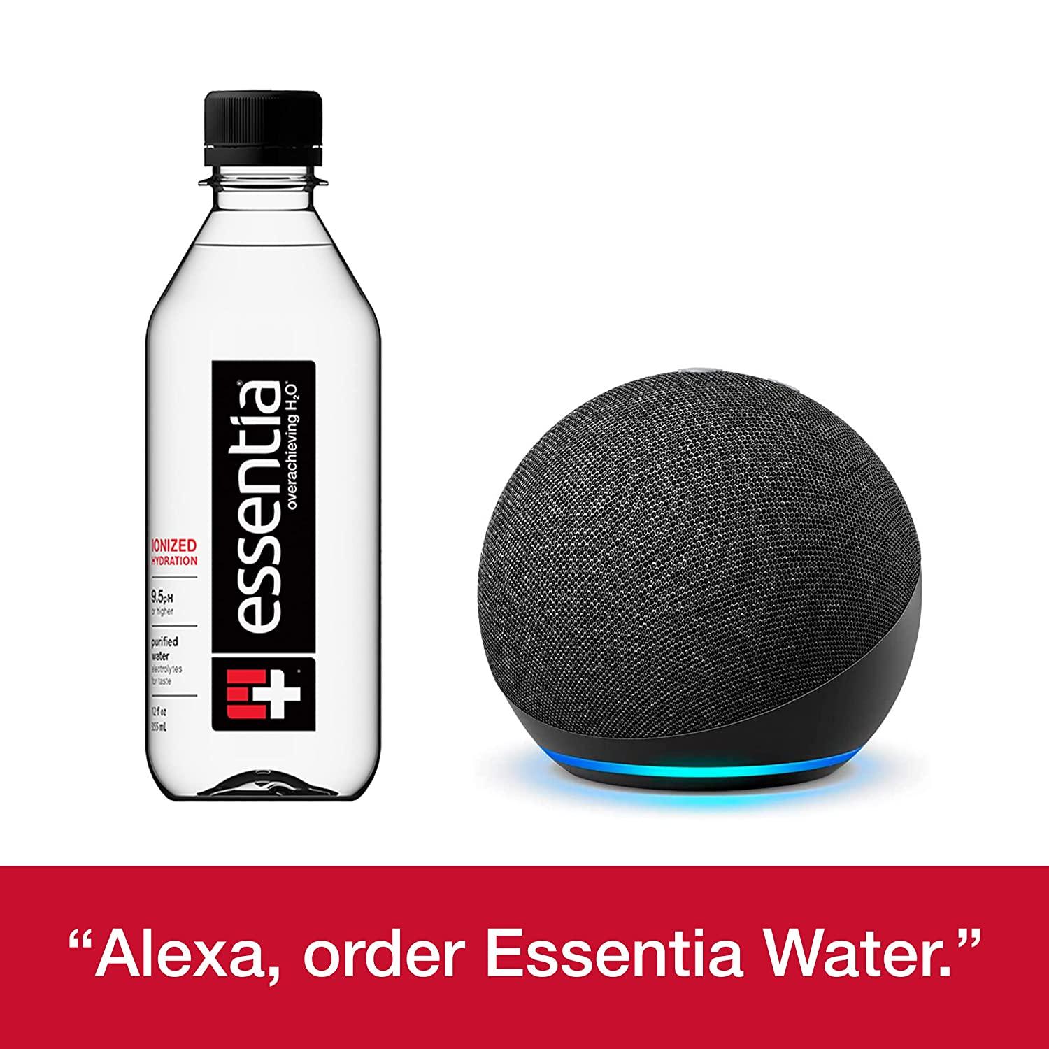 Essentia Water Ionized Alkaline Bottled Water 99.9 Pure 9.5 pH or
