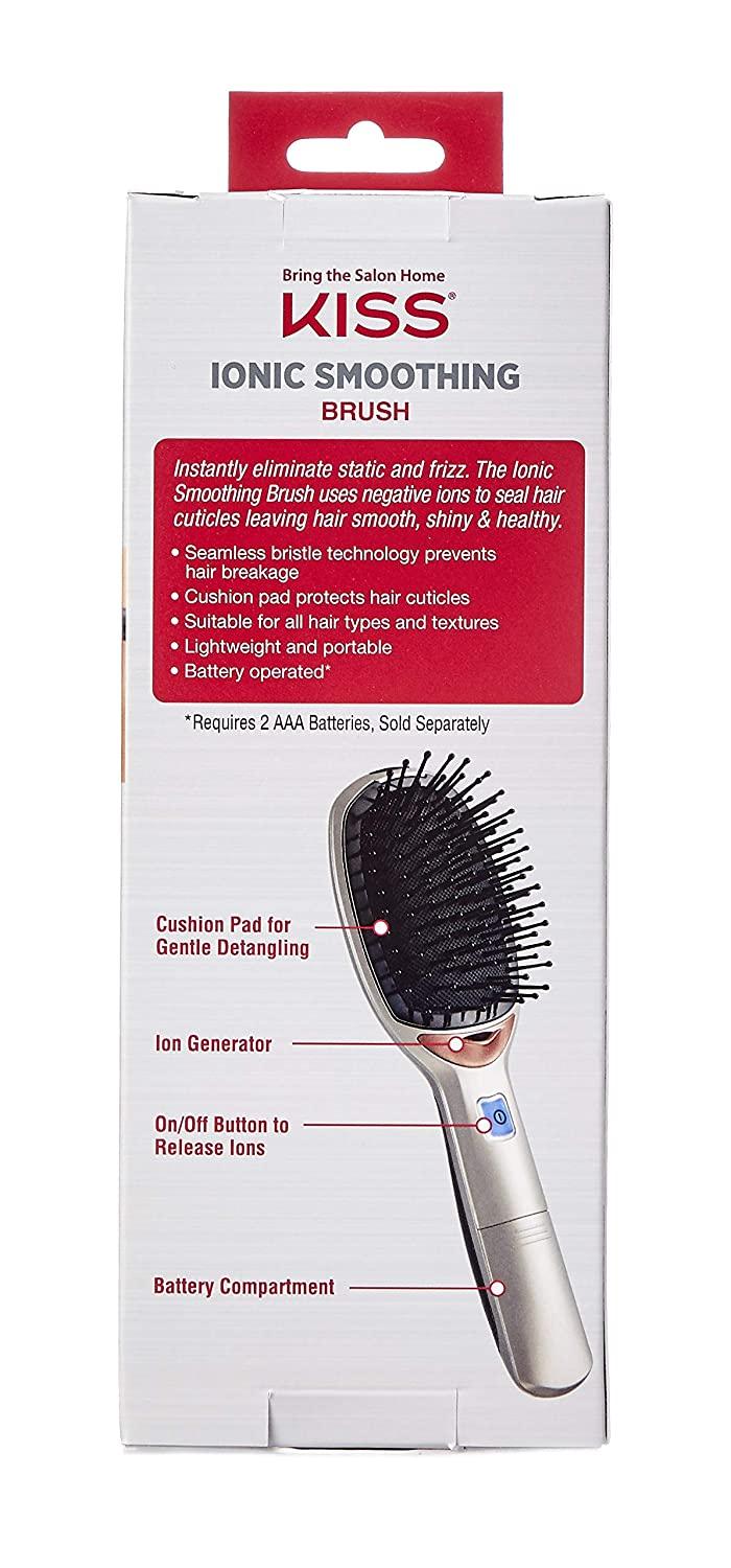 Kiss Products Anti-Frizz Ionic Smoothing Hair Brush