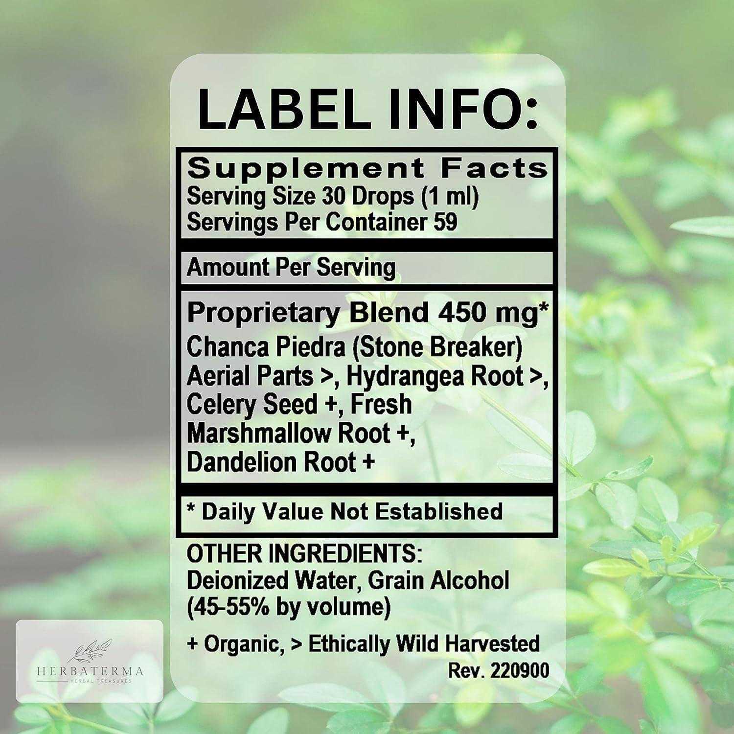 Chanca Piedra Stone Breaker Liquid Formula Complete Kidney