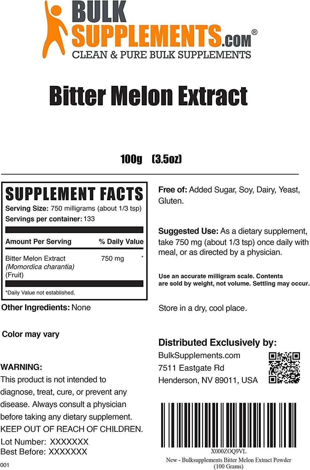 Bitter Melon Extract Powder Bitter Gourd Extract