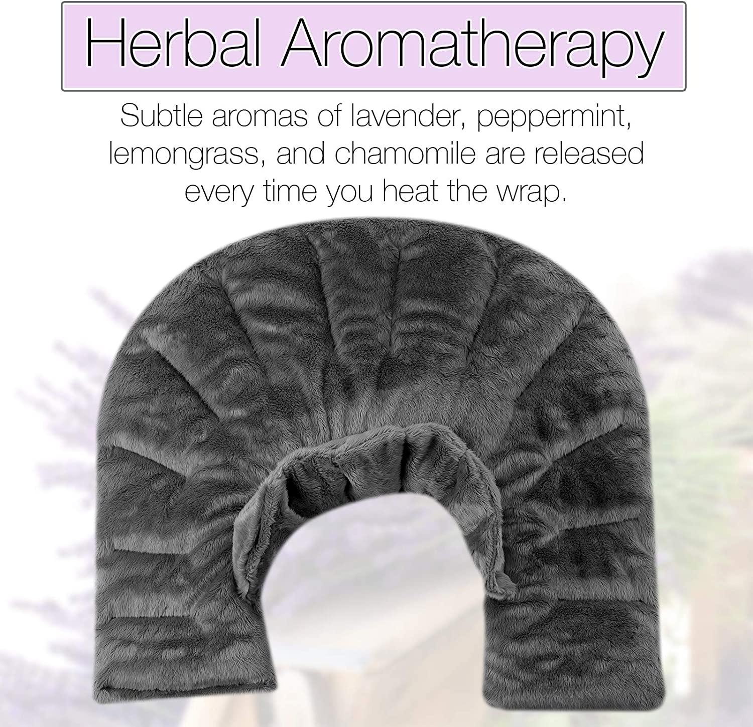 Heating Pad for Neck and Shoulders Microwavable Weighted Heat Therapy