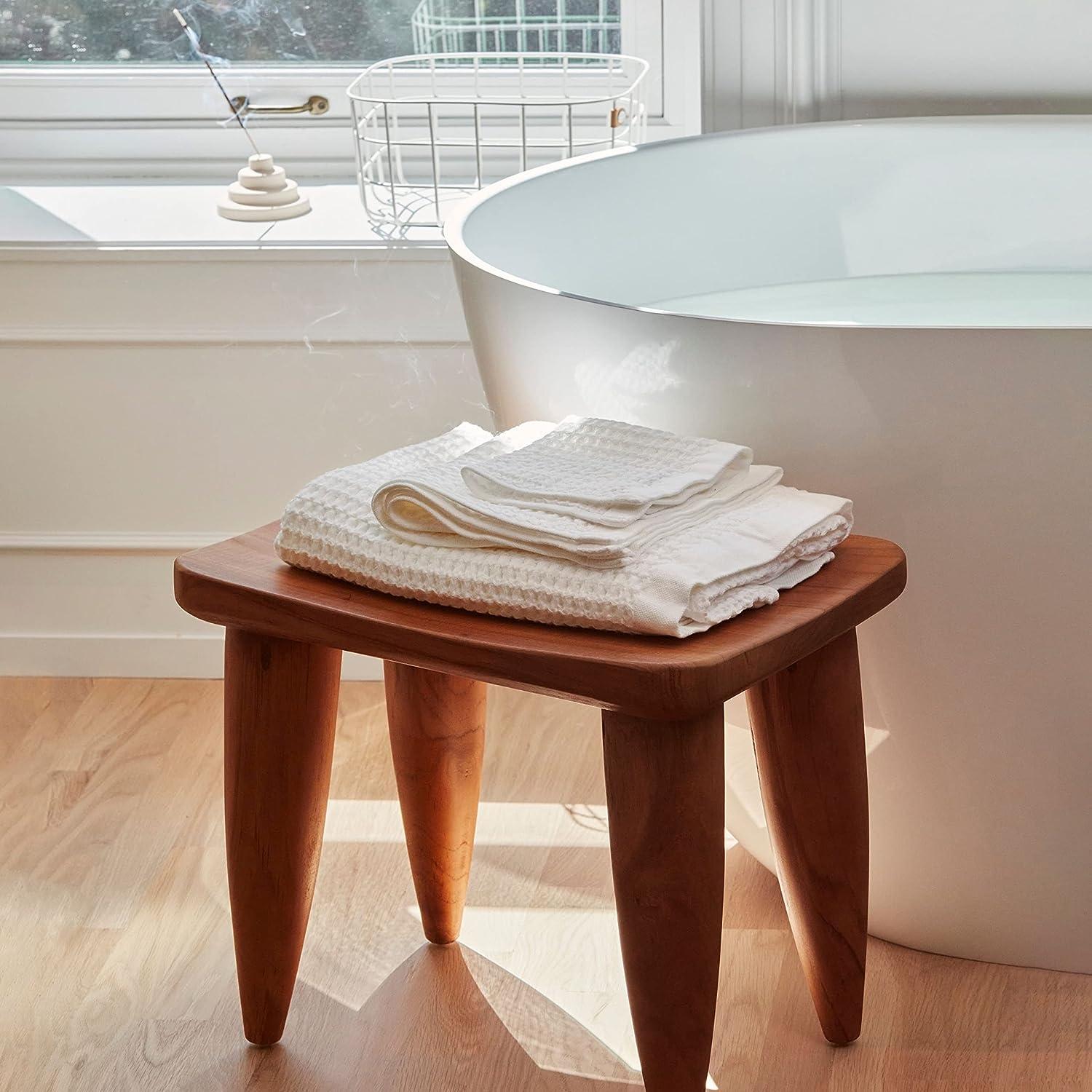 ONSEN Bath Towel Set - Waffle Weave - 3 Piece Bathroom Towel Set - 100%  Supima Cotton - Ultra