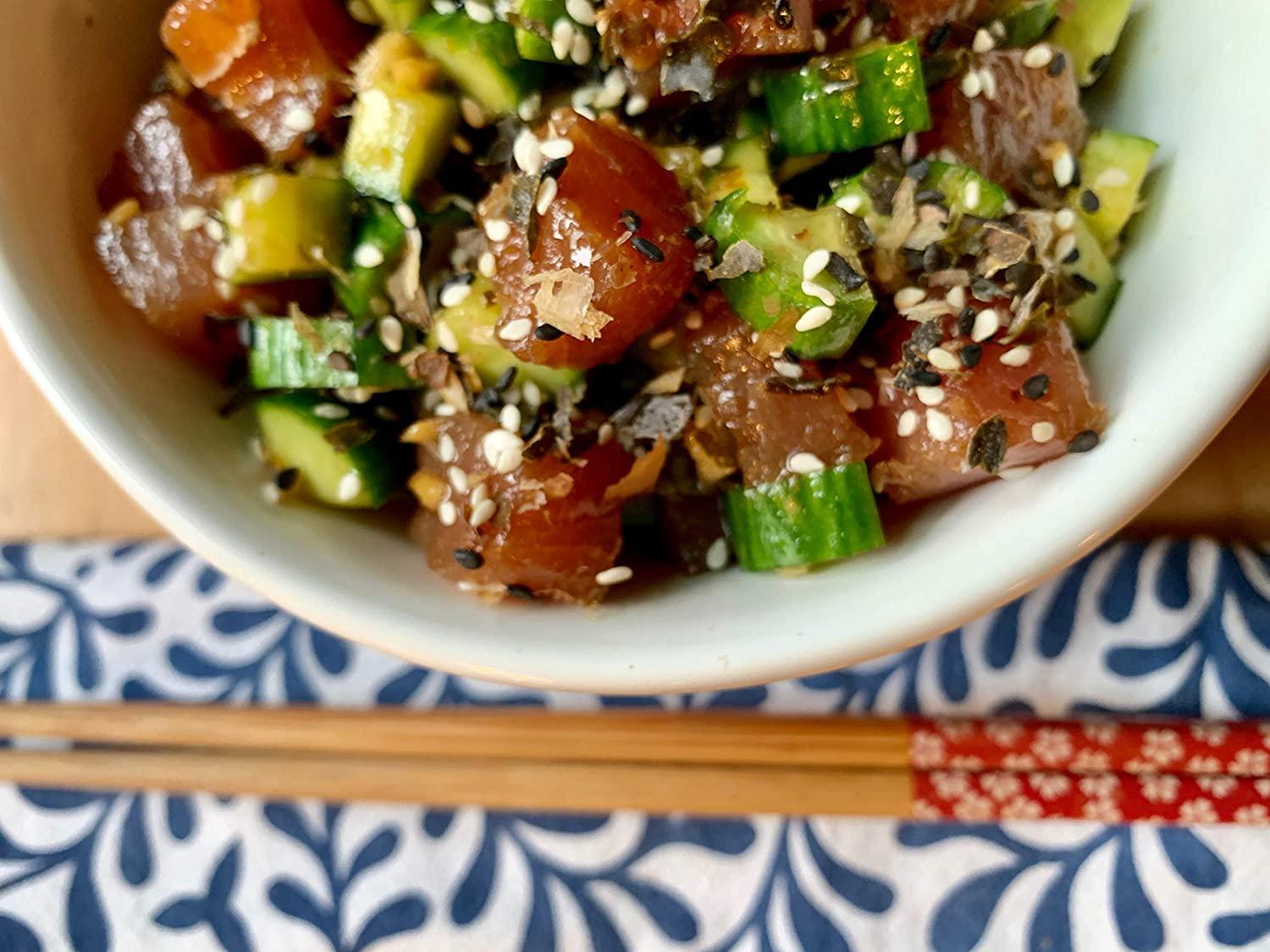 Ocean Balance Bonito Seaweed Seasoning w/ Dried, Tuna Flakes Furikake
