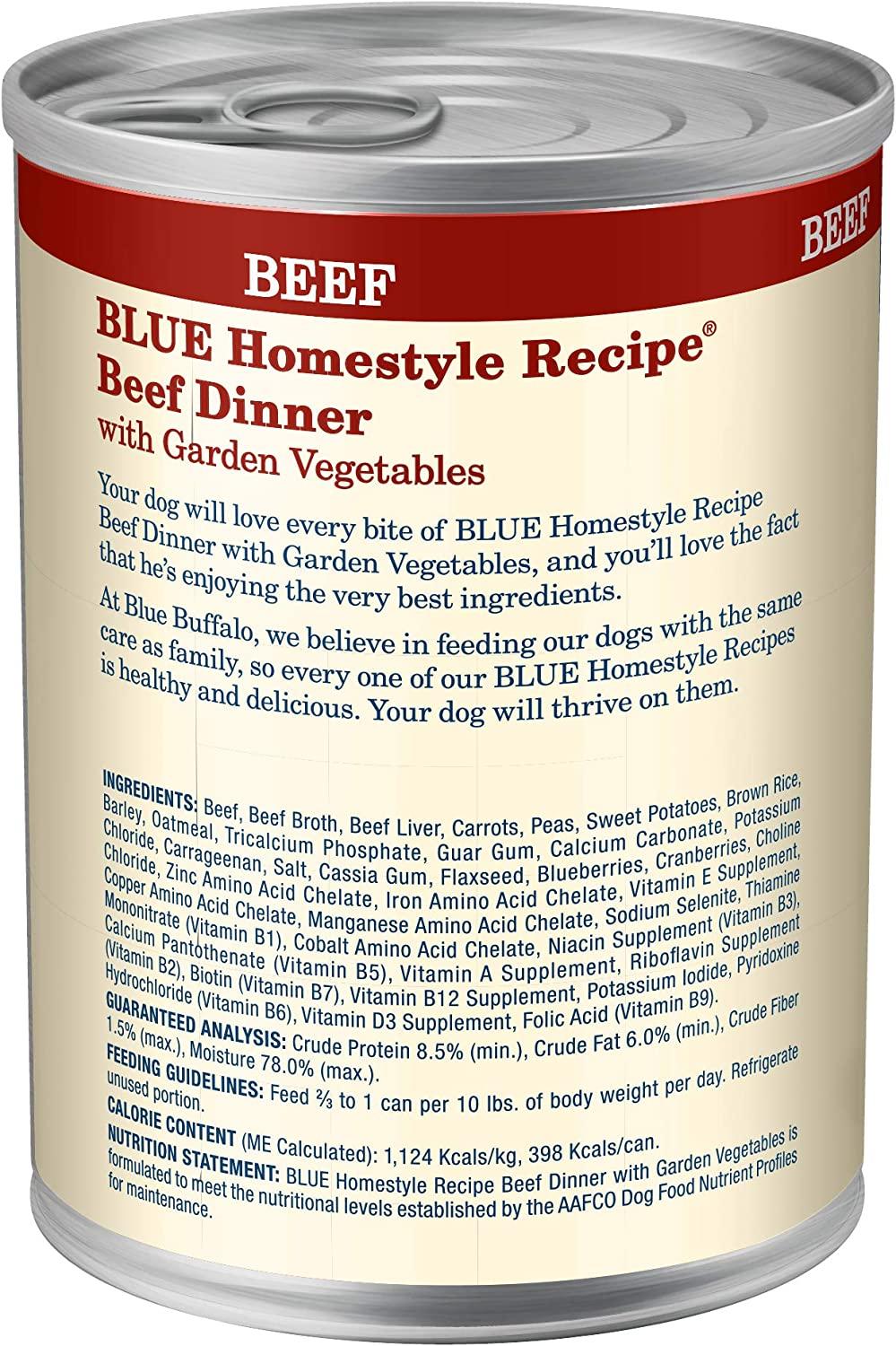 Blue homestyle recipe beef dinner store