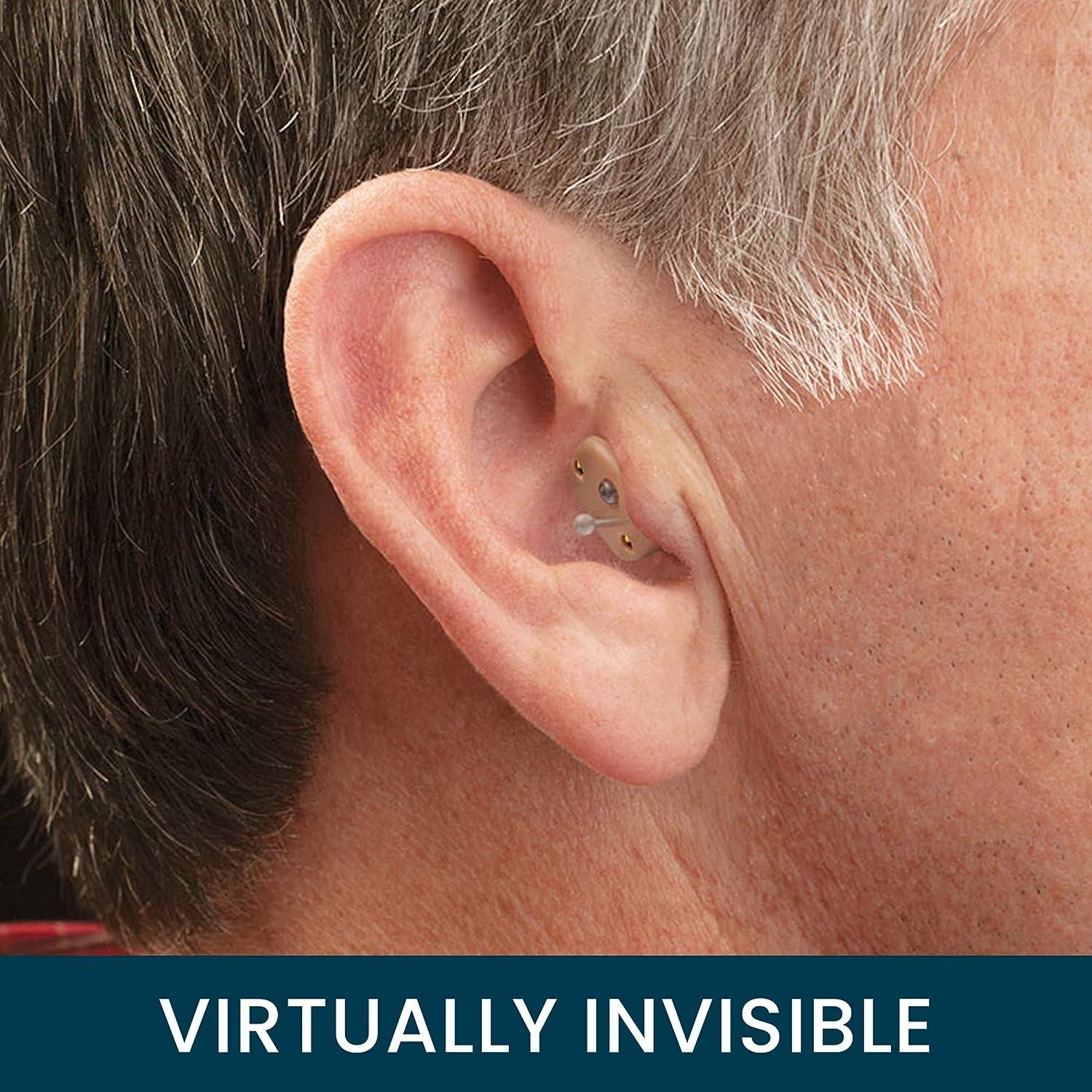 MDHearingAid NEO Hearing Aid (Pair), Virtually Invisible Design