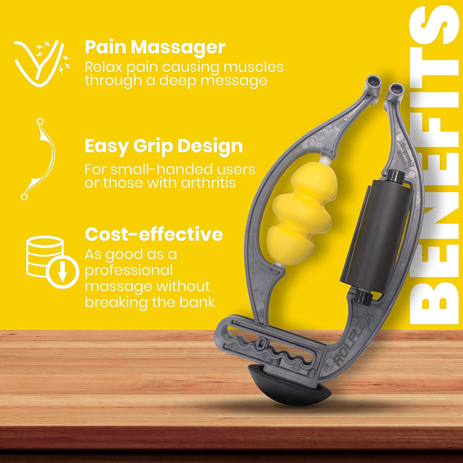Rolflex Arm & Leg Massager for Tennis & Golfer's Elbow, Carpal Tunnel