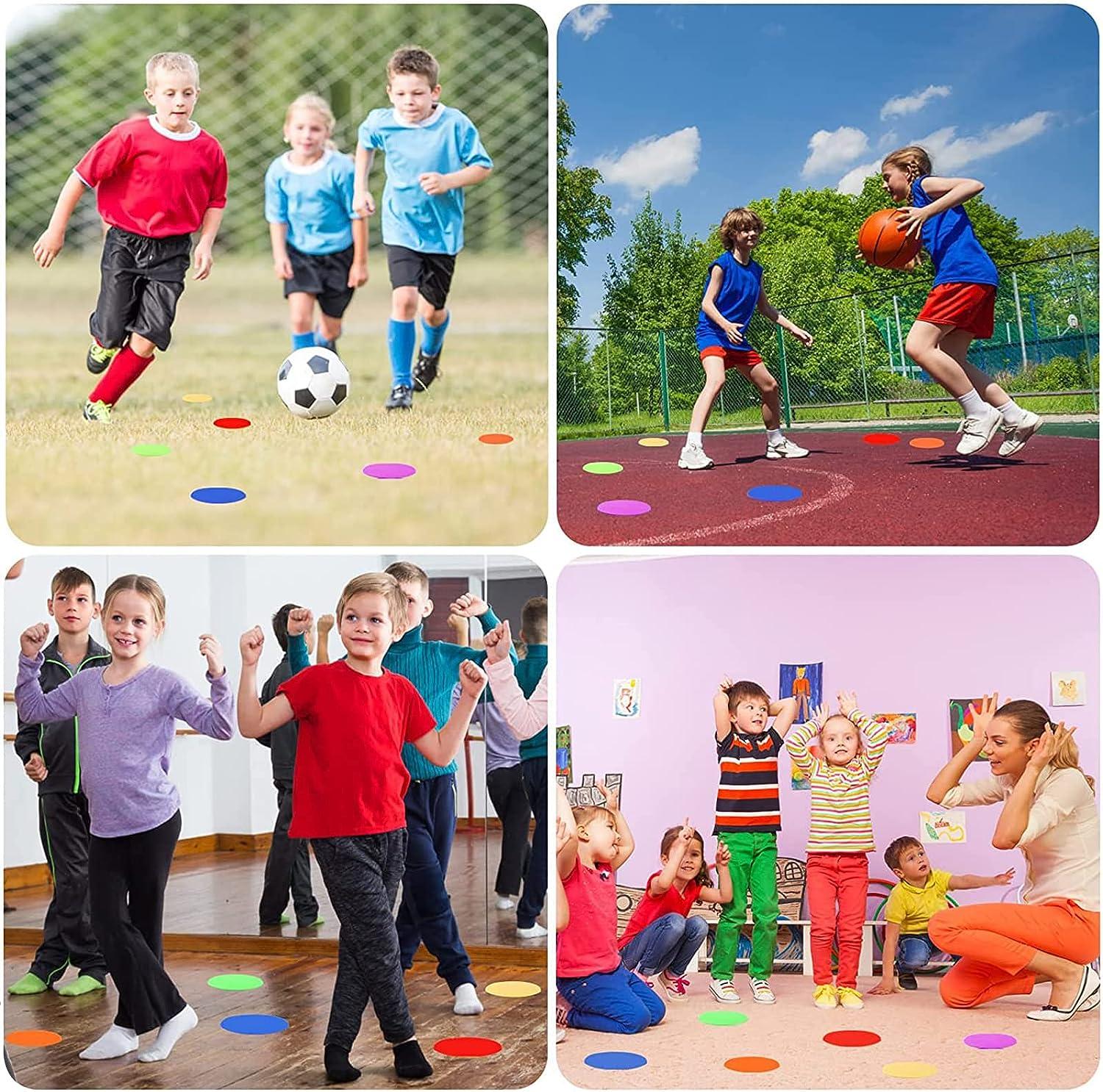 Spot Markers, 12Pcs Non Slip Rubber Agility Markers, 9 Inch Flat Field