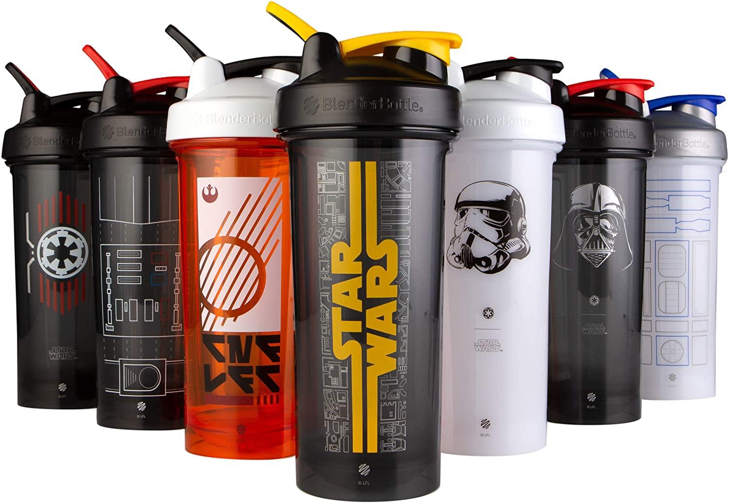 BlenderBottle Star Wars Pro Series 28-Ounce Shaker Bottle, Trench