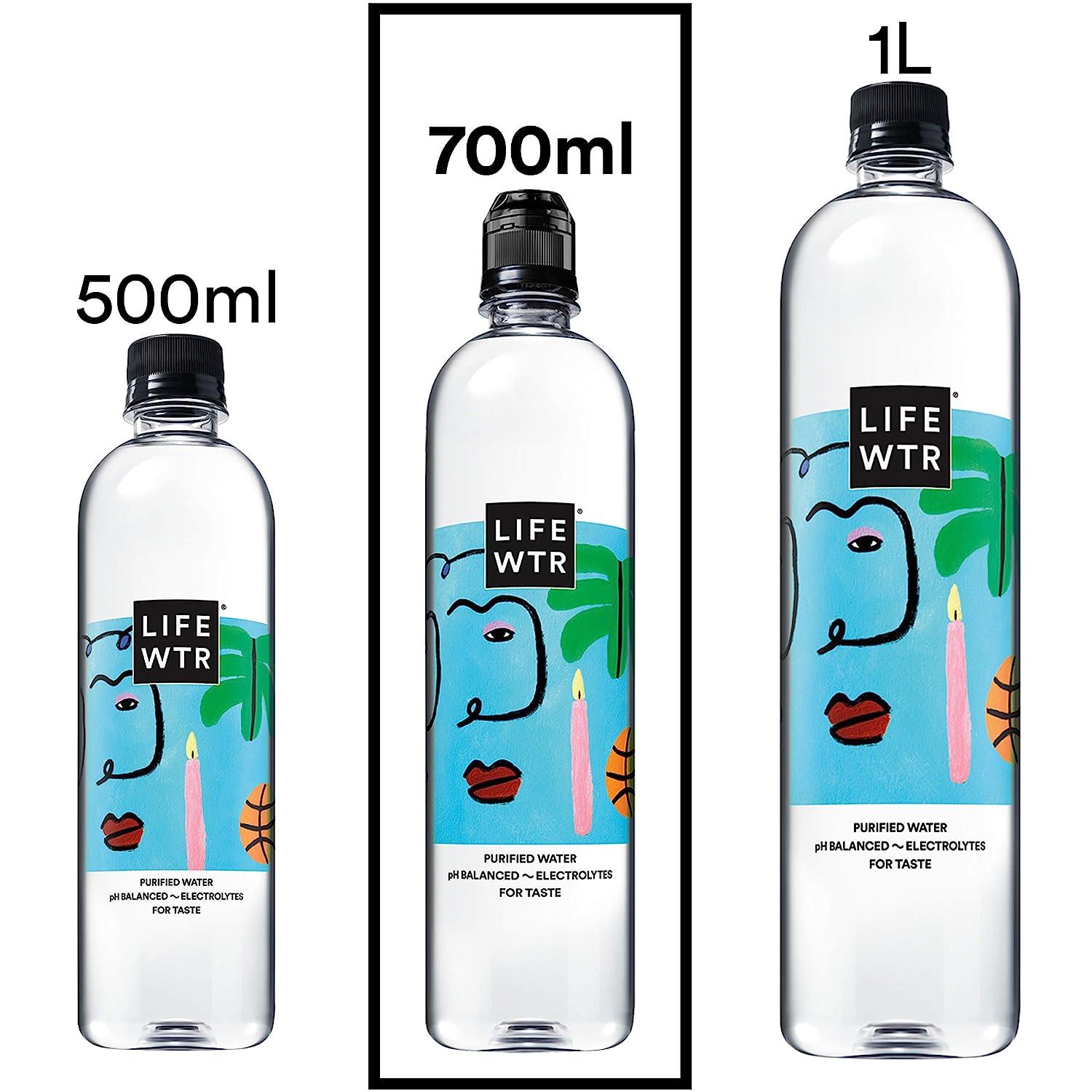 LIFEWTR Premium Purified Water 700 mL - pH Balanced with