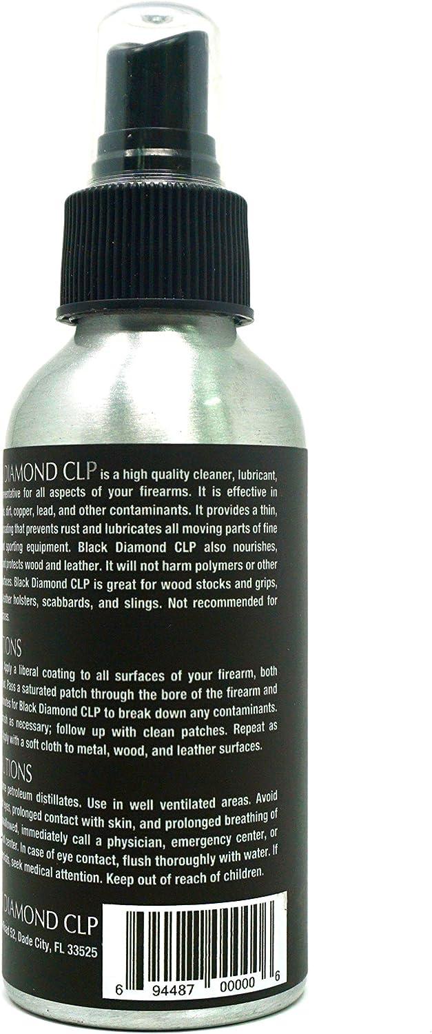 Black Diamond CLP Gun Cleaning Oil & Rust Prevention Spray for Firearms