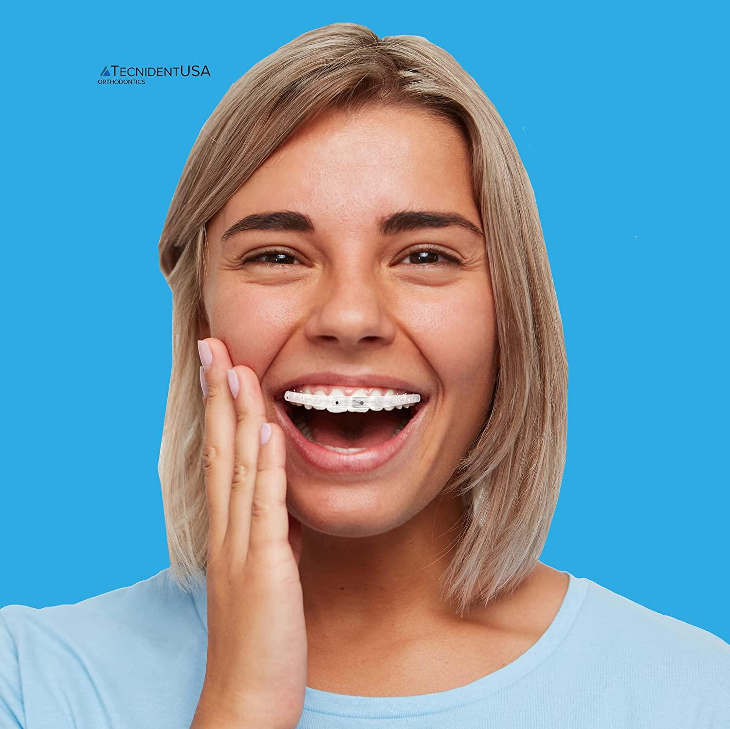 Tecnidentusa ClipOn Comfort Lip ShieldMouth Protector Guard for Braces