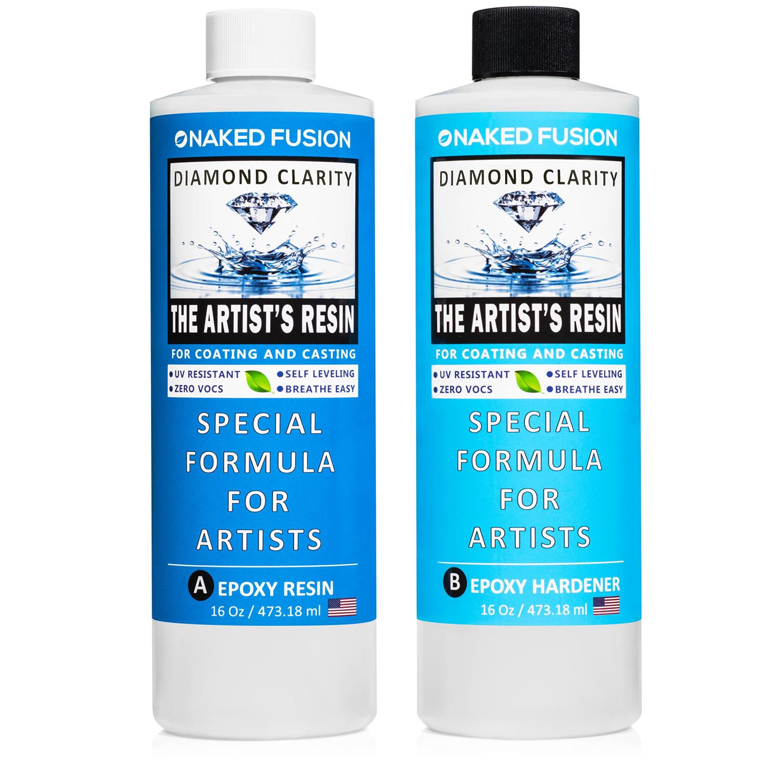 Epoxy Resin Art Resin Crystal Clear Formula The Artist's Resin for