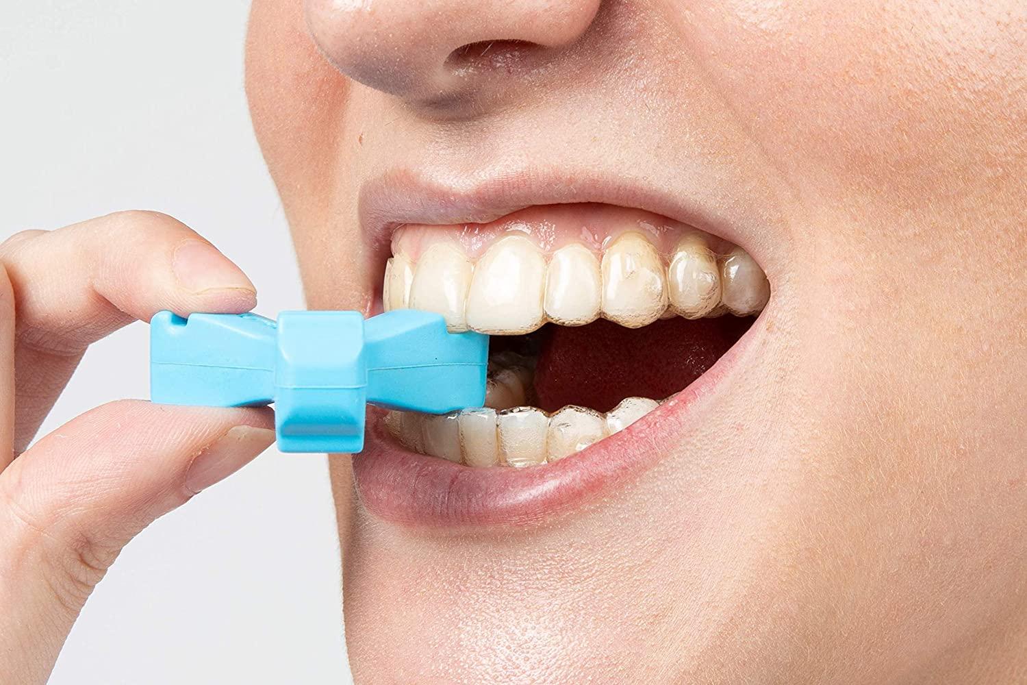 Invisalign Blue Aligner Chewies Pack of 2 EPS Aligner Tray Seaters