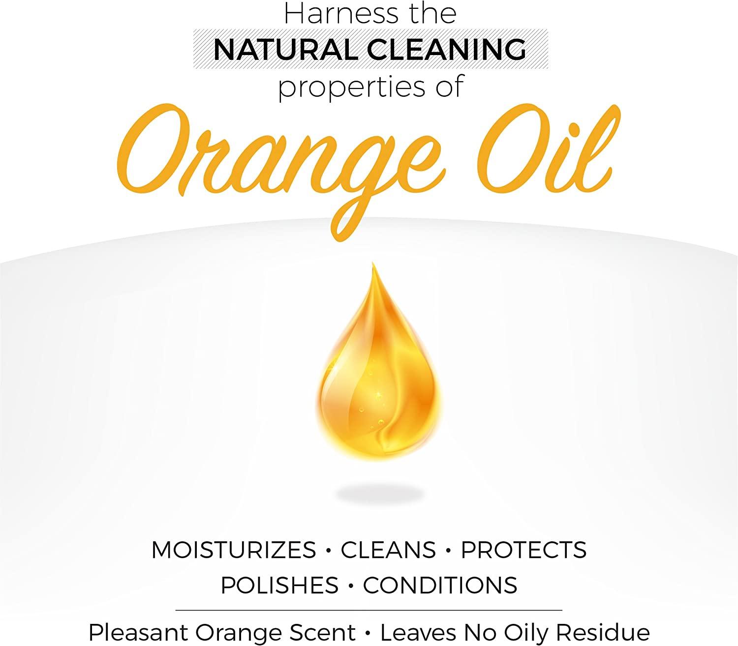 Howard Feed N Wax Wood Polish and Conditioner, and Howard Orange Oil