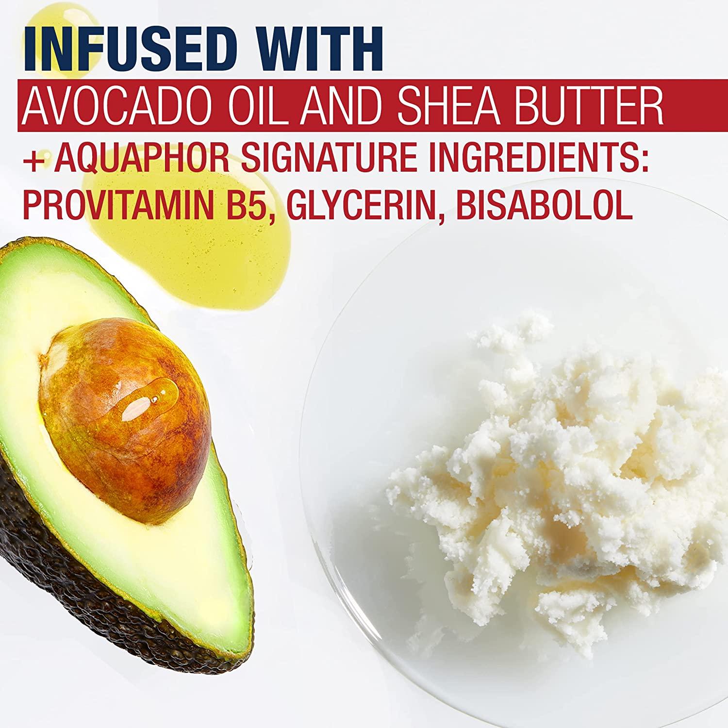 Aquaphor Repairing Hand Masks Moisturizing Gloves with Avocado