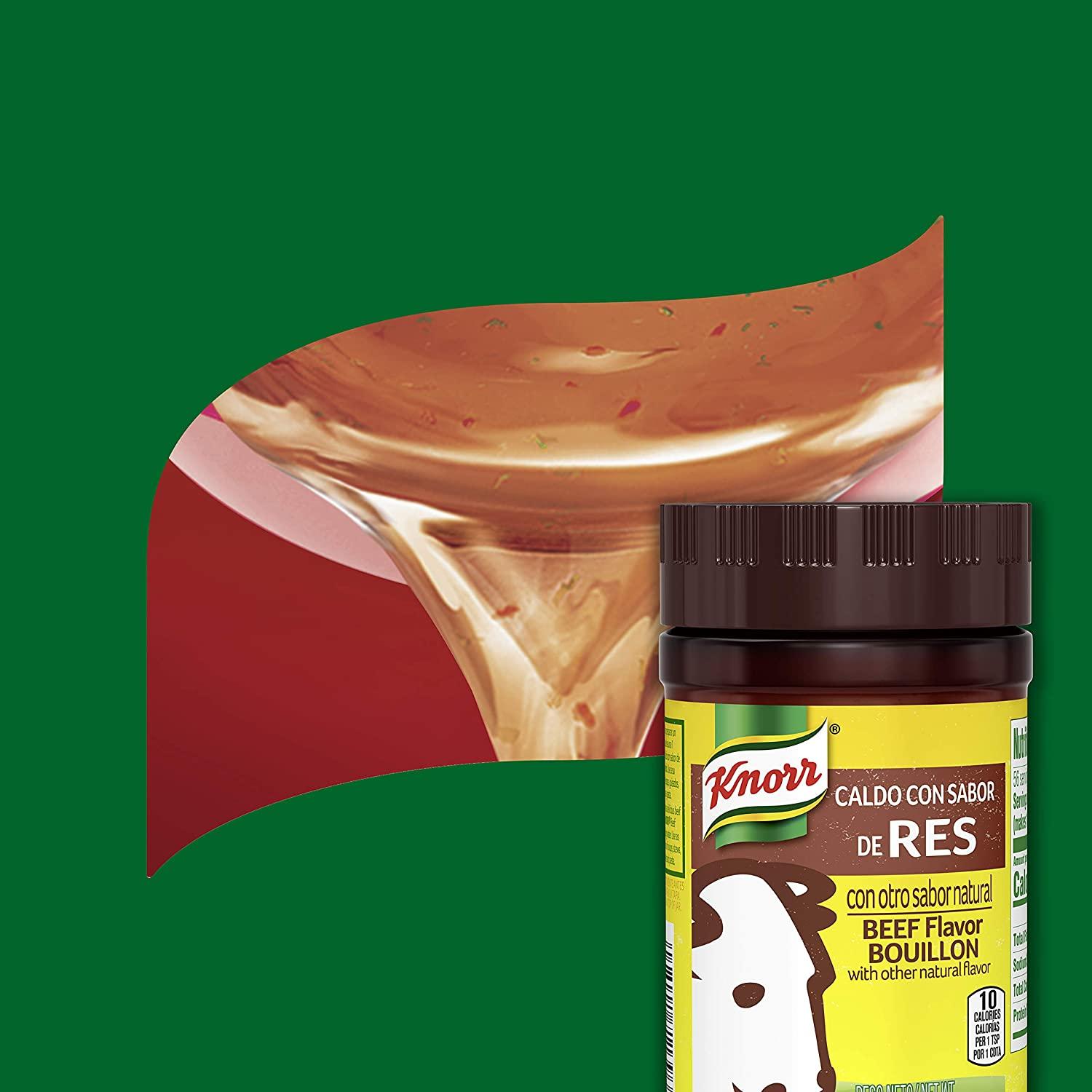 Knorr Beef Flavor Bouillon For Sauces, Soups and Stews Granulated Fat