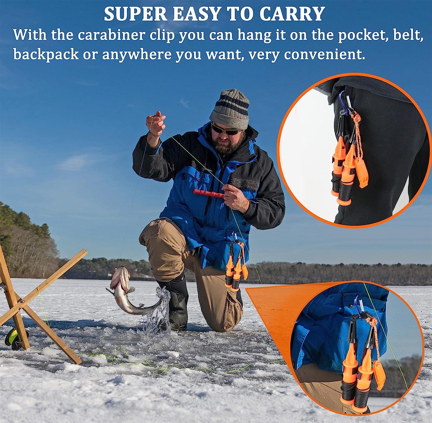 Boaton Ice Safety Picks, Safety Kits for Ice Fishing and Ice