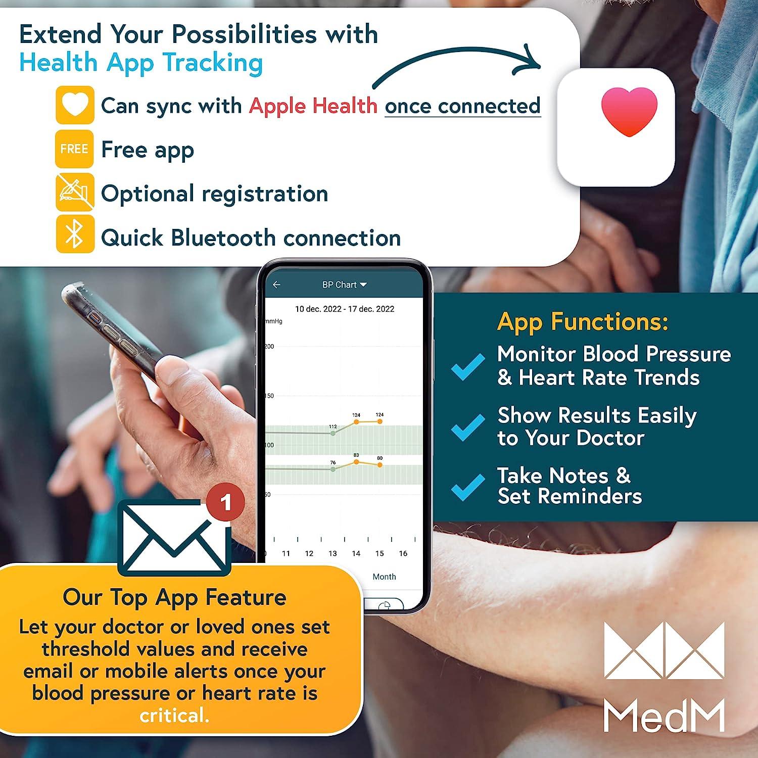 iProven 2023 Smart Upper Arm Blood Pressure Monitor 500 Memory Sets