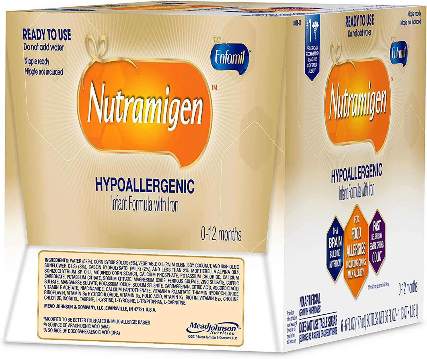 Enfamil Nutramigen Baby Formula, Hypoallergenic, Lactose Free Formula