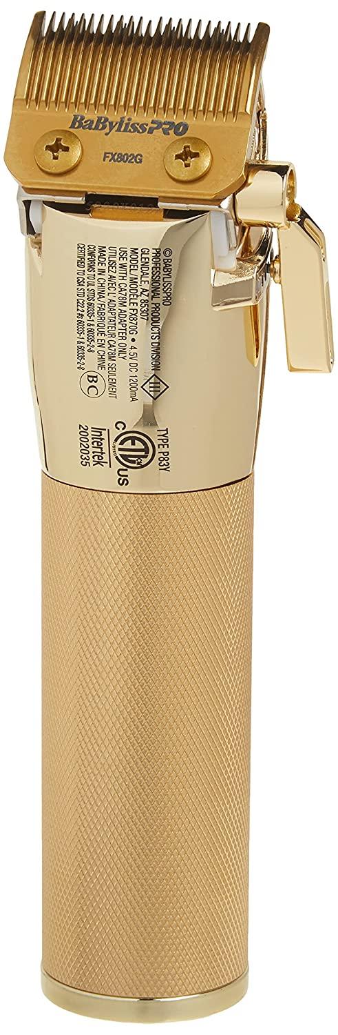 BaBylissPRO FX870G GoldFX Hair Clipper - Cord/Cordless Clippers