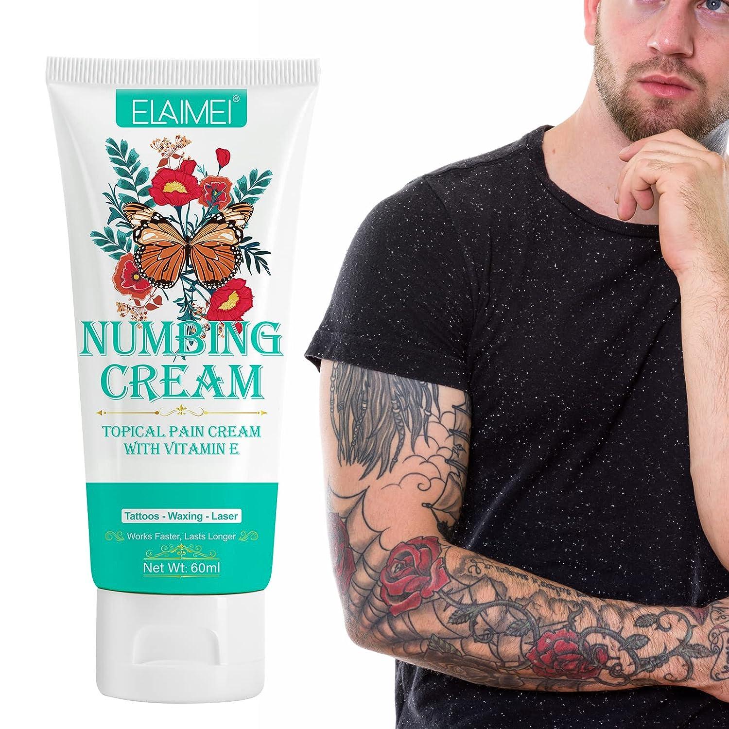 Tattoo Numbing Cream 2.02 oz Tattoo Numbing Cream Before Tattoo 6-8 Hours Maximum Strength