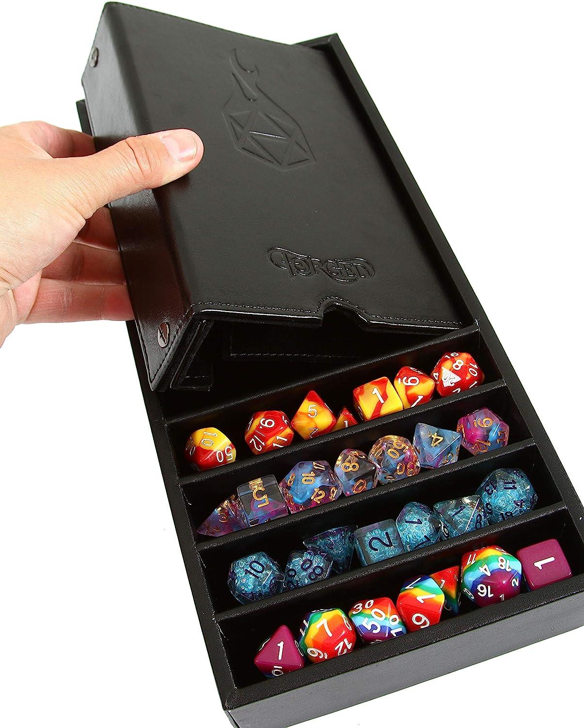 Dice Co. Citadel Dice Tray and Tower Green 3in1 Storage