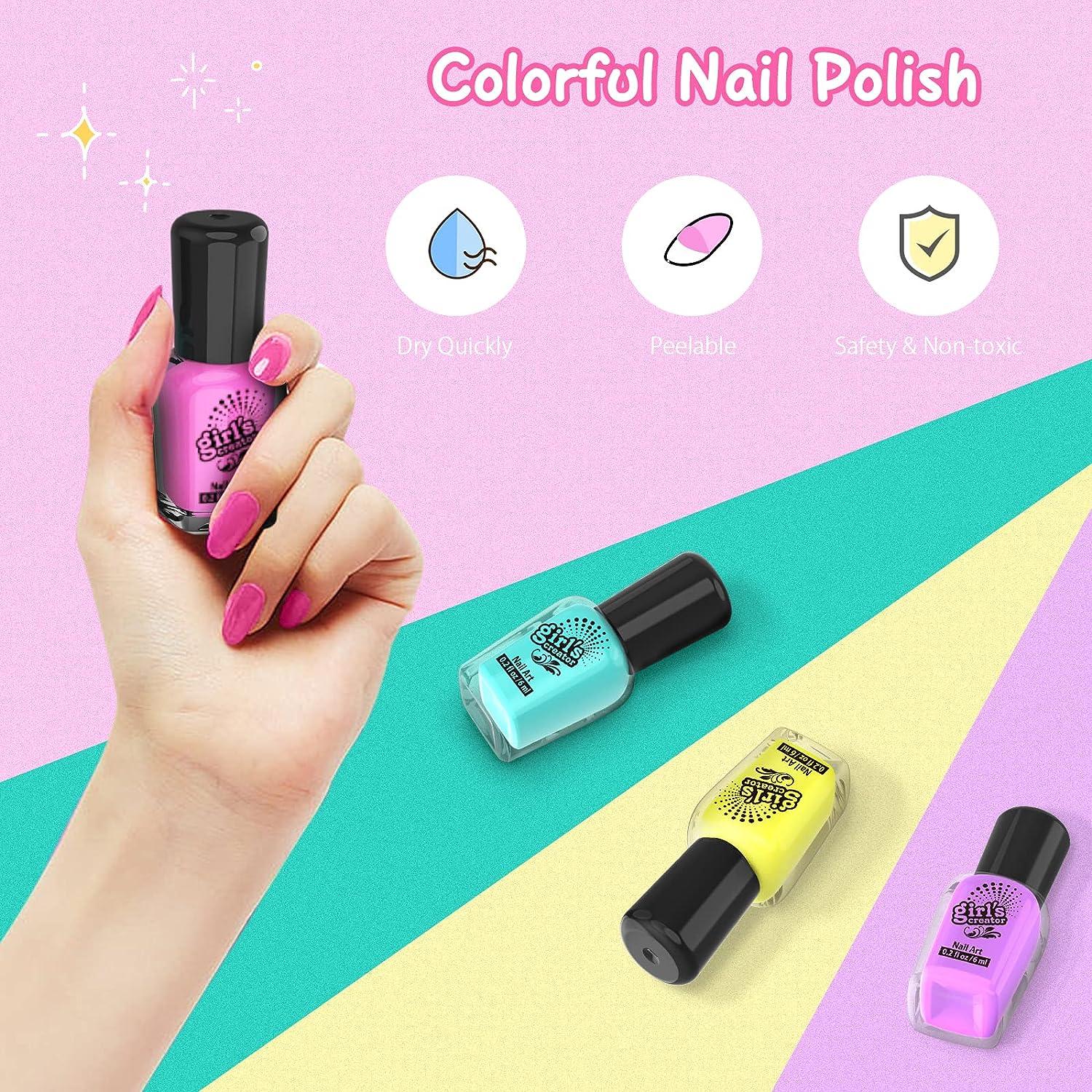 Buy Toy Cloud Nail Art Studio, Creative Nail Art Kit for Girls Online at  Best Prices in India - JioMart.