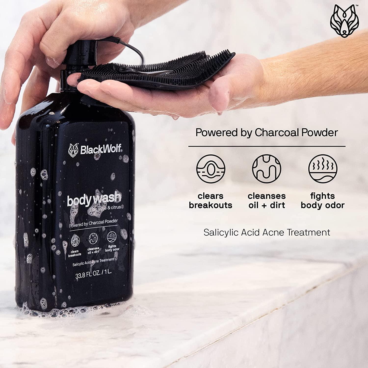 Black wolf store body wash