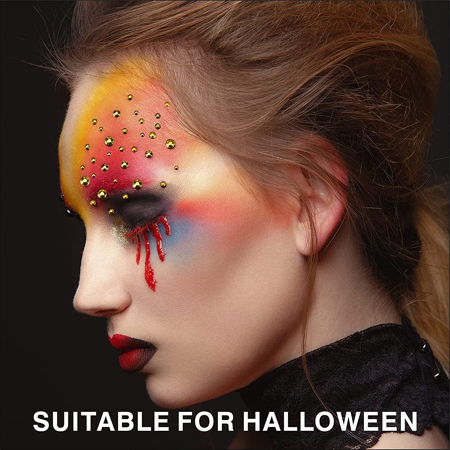 Half Magic Halloween Iridescent Sparkle Self-Adhesive Face Gems