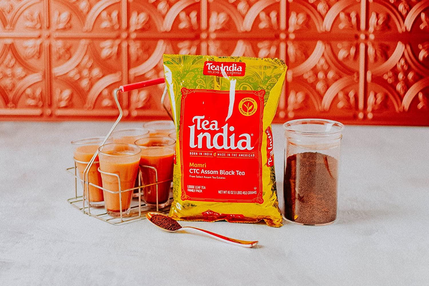 Tea India CTC Assam Loose Leaf Black Tea Premium FullBodied Blend